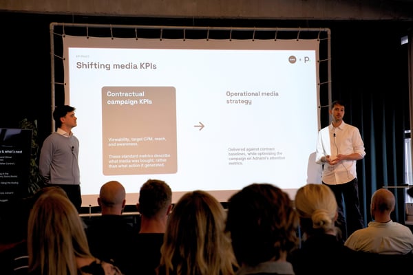 Marcin Ptasznik and Nicholas Spezia from Precis at the Adnami International Publisher Summit 2026