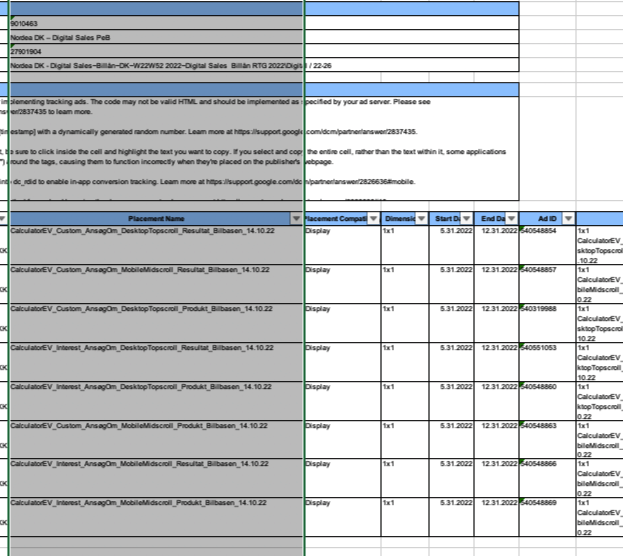  Excel-sheet 